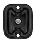 Top view of Front Brake Master Cylinder Fluid Reservoir Cover Cap For Touring Motorcycles Electra Glide Street Glide Road Glide