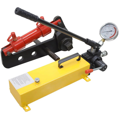 Heavy Duty Manual Hydraulic Torque Wrench Delivers Rock Solid 9954 Nm Precision Bolt Control With A Smooth 36 Degree Ratchet and gauge.