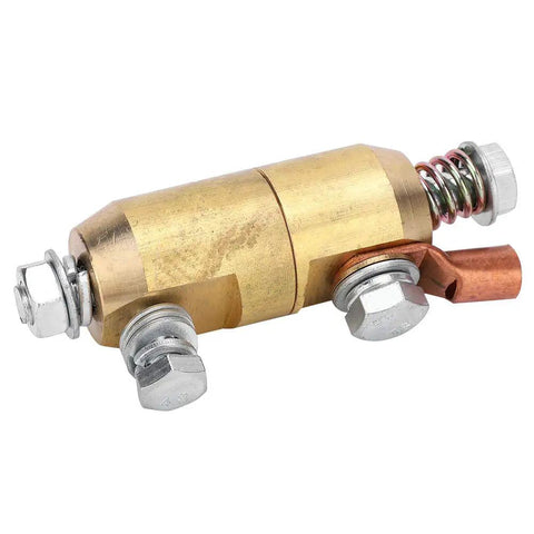 Ditch The Wire Tangle With This 360 Degree Rotation Welding Ground Clamp Made From Solid Brass for smooth soldering work.