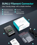 Must Have Filament Connector Splicer Kit With PTFE Sleeve For 1.75mm Filaments 400Pcs Fast Heating Filament Welder packaging