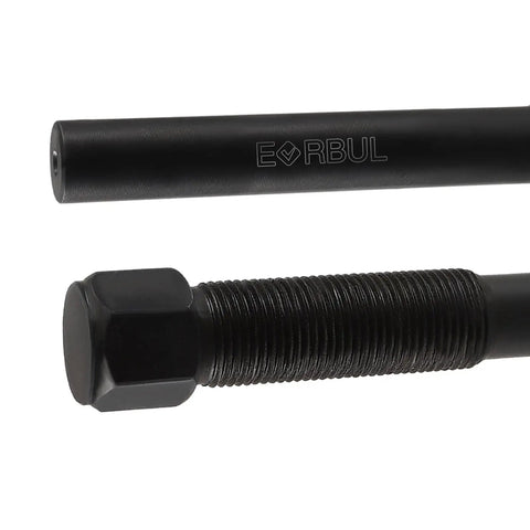 Golf Cart Drive Clutch Puller Bolt Removal Tool For EZGO 4 Cycle 1994 And Up And 2 Cycle 1971 1993 Heavy Duty 50CrV Steel With Blackened Finish For No Fuss Gearbox Maintenance And Long Lasting Performance, black steel threaded puller