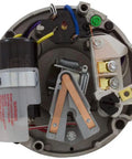 Internal components of Beefed Up One Horsepower Round Flange Replacement Motor For HVAC Fans 3450 RPM With Corrosion Resistant Outer Shell