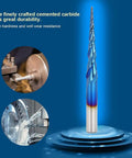 Beast Tungsten Cemented Carbide End Mill With Blue Super Hard Coating, 2 Flute Milling Cutter displayed on blue pedestal