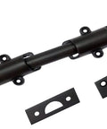 Solid Brass Dutch Door Bolt 24 Inch ORB Oil Rubbed Bronze Heavy Duty Latch With Mounting Hardware Easy Install Made In Taiwan One Pack