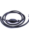 Gas Line Kit For Outboard Fuel Line With Hose And Primer Bulb, Eight Foot Long, Five Sixteenth Inch Inner Diameter