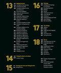 List of topics in Upgraded Luthier Blueprint For Building Your Dream Acoustic Archtop Guitar Real Deal Construction Manual.