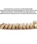 Get This Premium Brass Collet Set For Rotary Tools With Quick Change 4 3Mm Shank designed for Dremel Style mini drills and versatile projects.