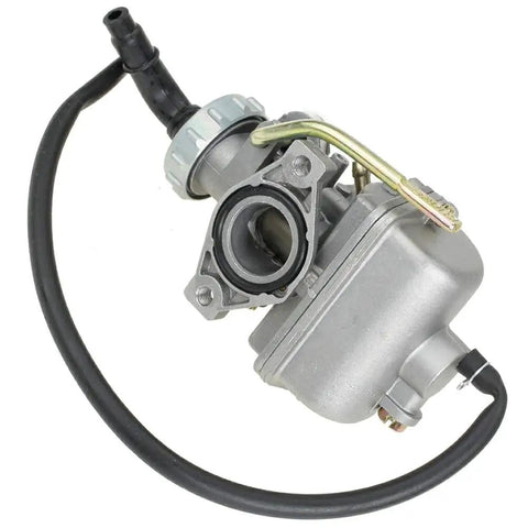 PZ20 Carburetor Upgrade for 50cc to 125cc Chinese Kids ATV Quad Dirt Bike Go Kart 4 Stroke Engines, top view of carburetor