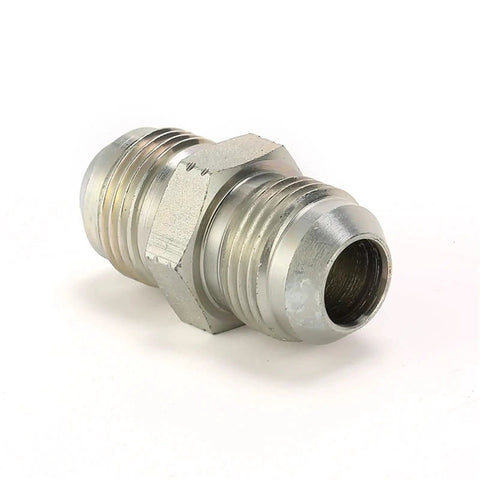 Close-up of a 1J-10 JIC male adapter from the 100pcs 1J-10 JIC Male Adapters Pipe Connector Hydraulic Hose Fittings Kit For High Pressure Systems