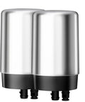 Replacement Faucet Water Filter For Brita On Tap Systems, Easy No Tools Install, 100 Gallon Life, Coconut Carbon Block, 2 Pack