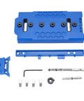 Pro Grade Shelf Pin Jig Template Crafted From Tough ABS Plastic For Dead Nuts Accurate 32 Millimeter Cabinet Hole Spacing components.