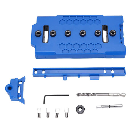 Pro Grade Shelf Pin Jig Template Crafted From Tough ABS Plastic For Dead Nuts Accurate 32 Millimeter Cabinet Hole Spacing components.