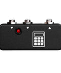 Front view of Summing Amp Input Signal Blender For Guitar - Blend Two Inputs Into One Output, showing input jacks and button.