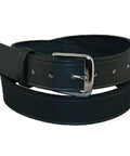 Off Duty Belt One And A Half Inch Wide Black Size Forty Two Made From Full Grain English Bridle Leather Built For Umpires