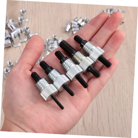 Get The Ultimate 86 Pc Rivet Nut Tool Kit With Heavy Duty Aluminum Alloy Rivnuts For Super Fast Metal Work And Easy Installation On Steel Jobs. aluminum rivnuts m5 m7 in hand