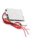 12V 100A 4S LiFePO4 Battery BMS Protection Board With Plug And Play Balancing and connections in red and black wires.