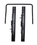 Universal Seat Sliders With Dual Lock Design For Bottom Or Side Mounted Seats, Pro Grade Heavy Duty Steel Seat Mounting Track System
