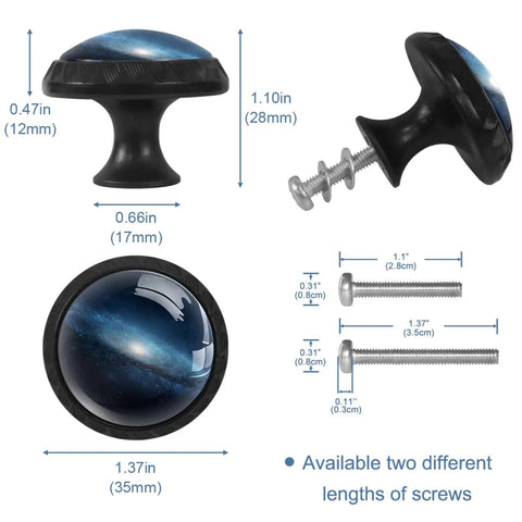4 Pack Starry Sky Crystal Glass Cabinet Knobs For Kitchen Drawers And Dressers With Stainless Steel Screws Super Sleek Top Notch Furniture Hardware with dimensions and screws