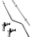 Dodge Throttle Linkage Rod Kit For P Pump Cummins Ram 2500 3500 1994 1995 1996 1997 1998 High Strength Metal Construction Delivers Smooth Throttle Response And Simple Install, metal rod kit with ball-joint ends
