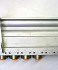 Used Pneumatic Assembly With Fittings And Attached Part Number Manifold For Industrial Pneumatic Systems In Good Condition