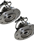 Heavy Duty 12 Piece Steering Suspension Front End Kit With Ball Joints Tie Rods Wheel Hubs Pitman Arm For 1999 2000 Chevy K2500 wheel hubs, metal construction