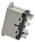 General Purpose DPST NO Relay With Test Button And Quick Connect Terminals For Easy Wiring Flame Resistant And AC200 to 240 Volt Coil