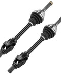 Beefy Front CV Axle Set For Polaris Sportsman 400 500 600 700 4x4 ATV Replacement Half Shaft 4340 Chromoly Steel Heavy Duty Drive Shaft