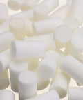 50-Pack High-Pressure Pump Filter Elements For Yongheng Air Compressor System Kit, cylindrical white cartridges close-up