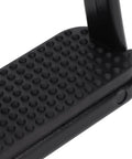 Close-up of Two Pack Plastic Western Stirrups With Grippy Rubber Grip Mats Durable 4.6 By 4.3 Inch English Saddle Stirrups