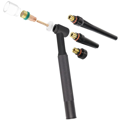 Pro Grade TIG Welding Torch Accessories Gas Lens Glass Cup Kit Sizes Four To Twelve For WP 17 18 26 Welders