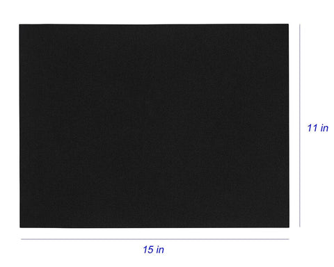 Durable Rubber Soling Sheet For Shoe Repair And DIY Kicks, 5/32 Inch Thick Black Sole Material, flexible and trim to fit