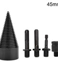 Hassle Free Firewood Cutting Drill Bit Attachment For Standard Hammer Drills Rapid Wood Boring Auger Kit set of drill bits including auger.