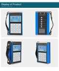 Portable Digital Leeb Hardness Tester For Steel And Alloys With Knockout Accuracy Up To 960Hld, showing various angles and display.