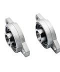 Sturdy 17mm Pillow Block Bearing Unit With Zinc Alloy Housing For Light Duty Use Easy Bolt On Mounting Into Equipment Frames Pre Lubricated Insert Cuts Down Maintenance Includes 2 Pieces For Ease Add Stability No Fuss Get Job Done. 17mm zinc alloy pillow block bearings, pair