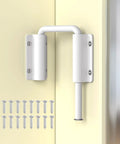 Patio Sliding Door Loop Lock Two And Three Eighths Inch U Shaped Loop Latch 90 And 180 Degree Kid Proof Home Security Lock