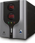 Dual Range Step Up And Down Voltage Transformer And Auto Voltage Regulator With Digital Display For 110 To 120 Volt And 220 To 240 Volt