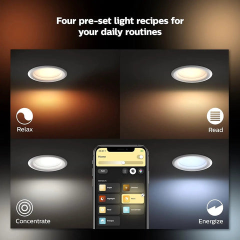 Killer Color Changing Smart Retrofit Recessed Led Downlight 5 6 Inch Dope Ceiling Fixtures 6 Pack With Smooth App Integration For Alexa Google Assistant And Apple Homekit