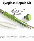 Hella Reliable Eyeglass Repair Kit Featuring Tough S2 Steel Screwdriver With Fifteen Precision Frame Screws For Quick At Home Fixes On Glasses Bifocals And Sunglasses with tools and screws