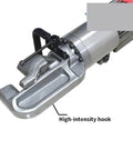 Close-up of the high-intensity hook on the AOXHUGB Portable Electric Rebar Bender for easy steel bar bending.
