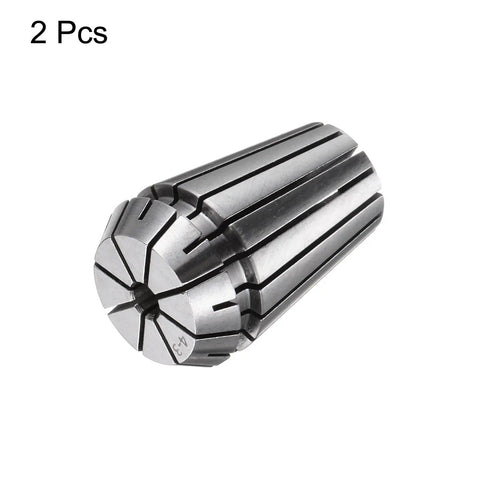 ER20 Spring Collet Chuck 4mm Clamping Diameter, 0.015mm Ultra Precision Tolerance, 40Cr Steel Construction, 2 pcs