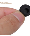 Get This Sweet Silicone Screw Plug Kit With A Cool Slot Design For Furniture And Cabinets And Ensure It Stays Put While Adding Style To Home Decor Today. Black silicone screw hole plug held between fingers, close-up
