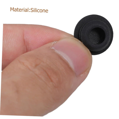 Get This Sweet Silicone Screw Plug Kit With A Cool Slot Design For Furniture And Cabinets And Ensure It Stays Put While Adding Style To Home Decor Today. Black silicone screw hole plug held between fingers, close-up