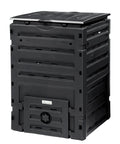 Big 120 Gallon Outdoor Compost Bin With Snap On Top Lid And Aeration System Lightweight Easy Assembly Tumbler for composting.