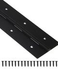 Heavy Duty 48 Inch Piano Hinge 3 Inch Wide 0.060 Thick 304 Stainless Steel Rock Solid Load Bearing Hardware For Heavy Doors with screws
