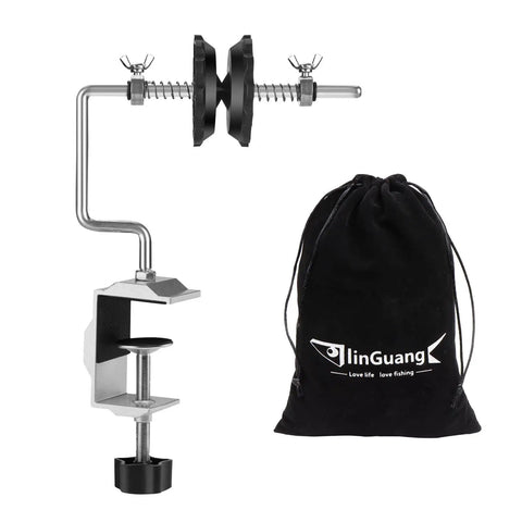 Portable Fishing Line Spooler Winder For Spinning And Baitcasting Reels Table Clamp Spool Holder With Tensioner
