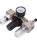 Heavy Duty Pneumatic FRL Combination Unit For Clean Dry Compressed Air Systems With Filter Regulator Lubricator Fiber Core AC5000-10D