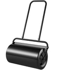 Large Capacity Lawn Roller 13 Gallon Heavy Duty Steel Sand Or Water Filled With Easy Turn Plug And U Shaped Ergonomic Handle For Smooth Push And Pull In Garden Farm Or Park