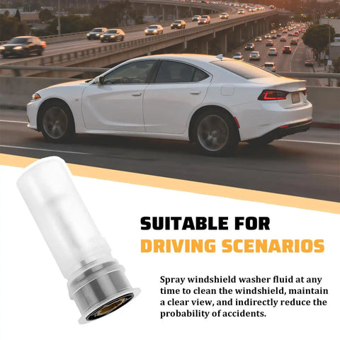 Washer Fluid Level Sensor Replacement For 289111E400 18-0825 Durable Plastic Rubber Build Easy Install And Accurate Readings Premium Quality Sensor For Reliable Windshield Washer System installed with white sedan on highway