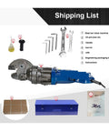 Portable Pneumatic Rebar Cutter With Strong Hydraulic Power For Cutting Steel Bars Up To 20mm Fast Construction Tool shipping list with machine parts.