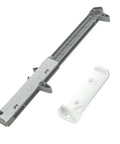 2 Pack Soft Close Drawer Dampers For Wood Drawers, Drawer Adapter Add On Retrofit White Finish, Fits Face Frame And Frameless Cabinets